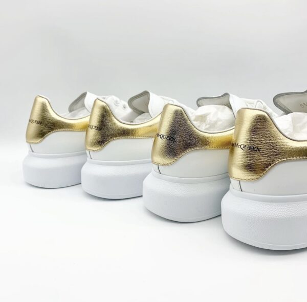 Alexander Mcqueen Gold Tab 38.5 White - Image 2