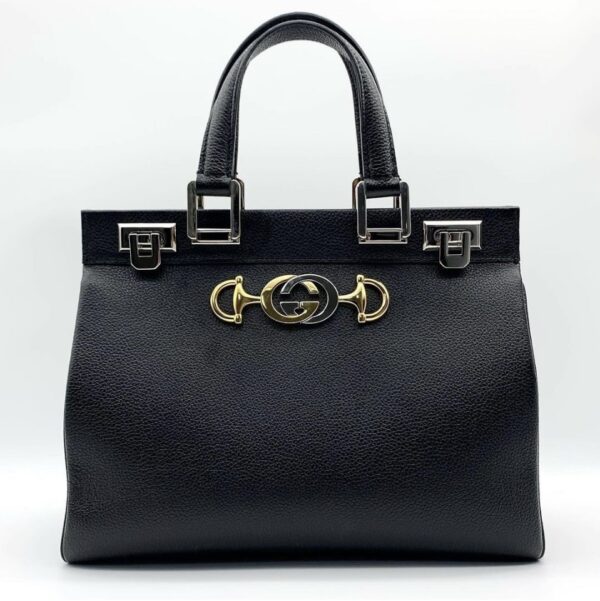 Gucci Zumi Top Handle Black - Image 2