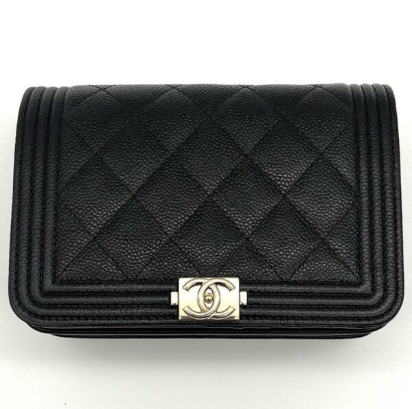 Chanel Mini Boy Caviar Woc - Image 2