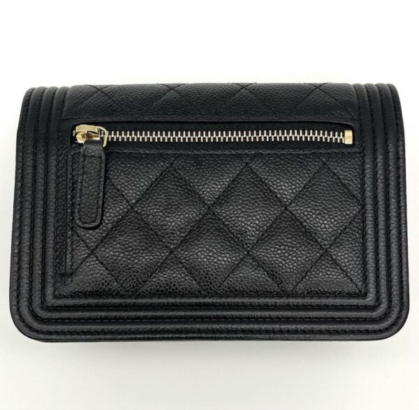 Chanel Mini Boy Caviar Woc - Image 4