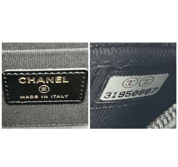 Chanel Mini Boy Caviar Woc - Image 10