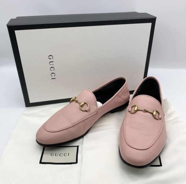 Gucci Horsebit Loafers 36 Pink