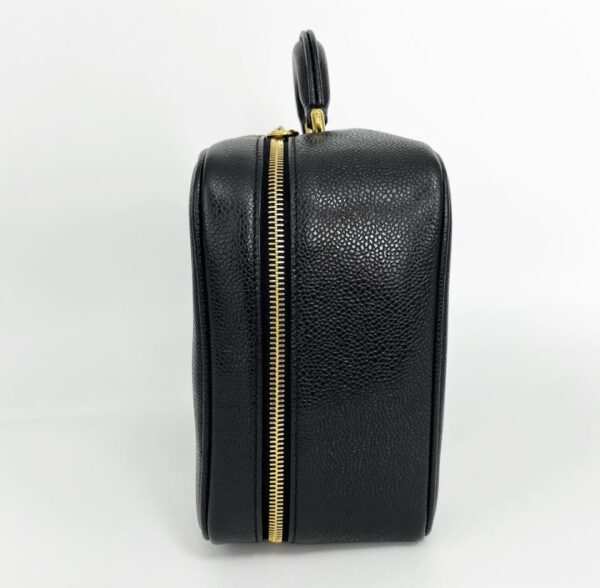 Chanel CC Square Vanity Bag in Caviar Black - Image 3