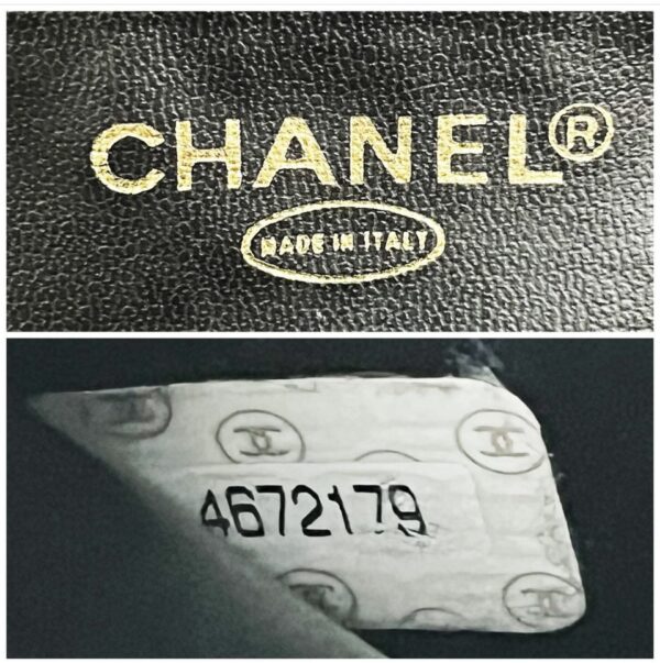 Chanel CC Square Vanity Bag in Caviar Black - Image 10