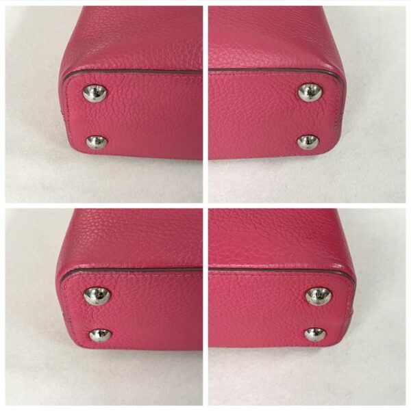 LV CAPUCINES BB PINK BLUE - Image 10