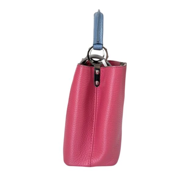LV CAPUCINES BB PINK BLUE - Image 7