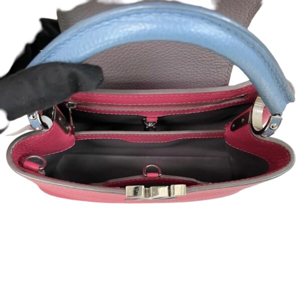 LV CAPUCINES BB PINK BLUE - Image 2