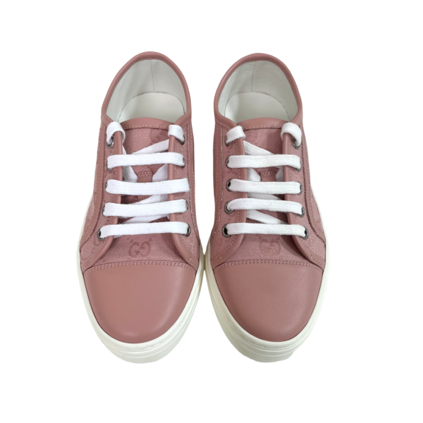 BNEW GUCCI GG SNEAKERS PINK 35 - Image 6