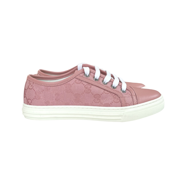 BNEW GUCCI GG SNEAKERS PINK 35 - Image 2