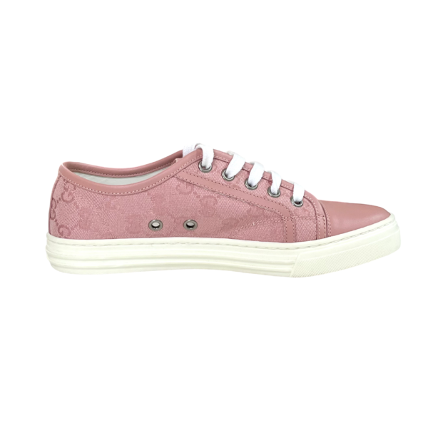 BNEW GUCCI GG SNEAKERS PINK 35 - Image 3