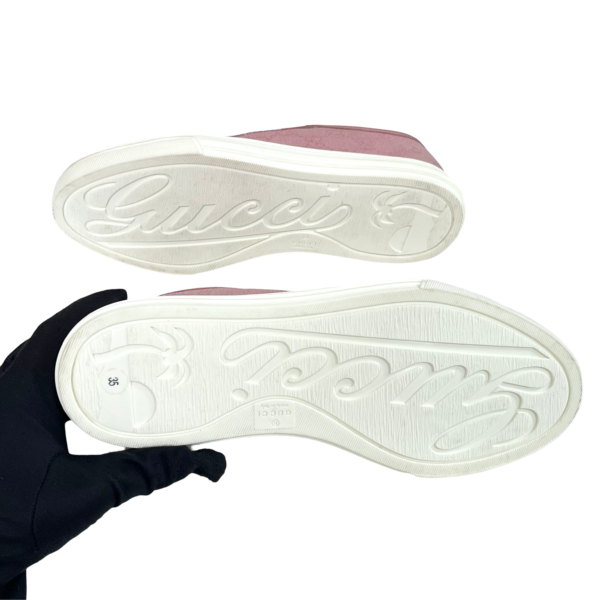 BNEW GUCCI GG SNEAKERS PINK 35 - Image 4