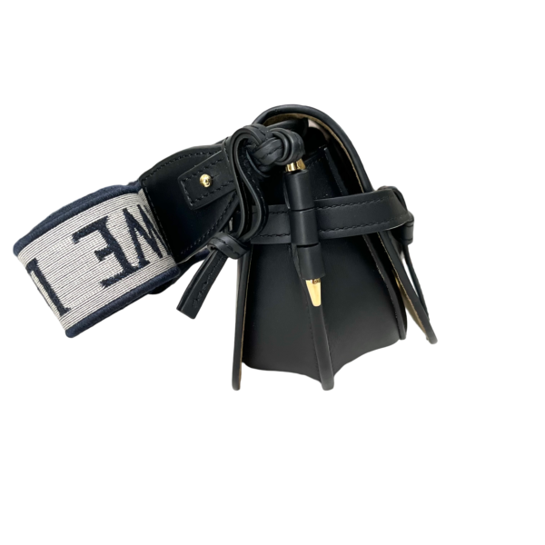 LOEWE MINI GATE LOGO STRAP BLACK - Image 6
