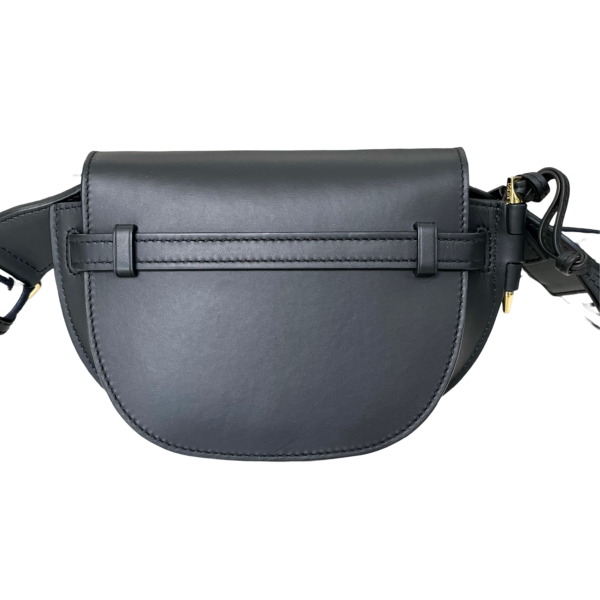 LOEWE MINI GATE LOGO STRAP BLACK - Image 7
