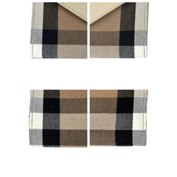 BNEW BURBERRY HALTON LIGHT BEIGE WALLET - Image 2