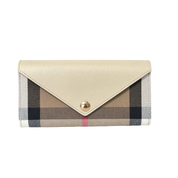 BNEW BURBERRY HALTON LIGHT BEIGE WALLET - Image 3