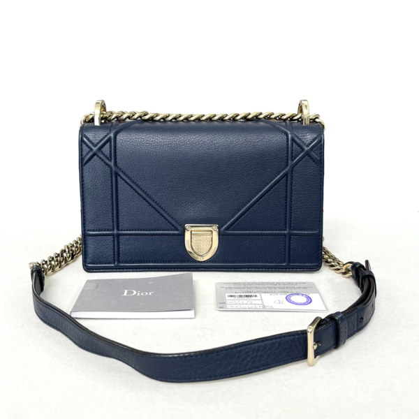 CHRISTIAN DIOR DIORAMA GHW BLUE