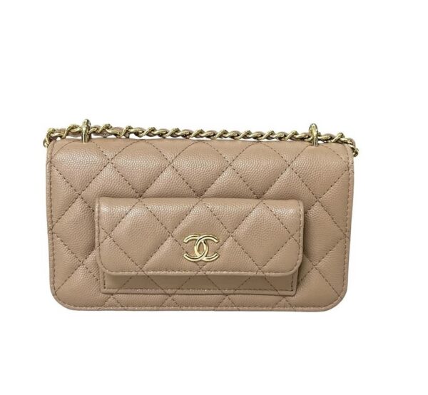 CHANEL CAVIAR WOC MICROCHIP - Image 9