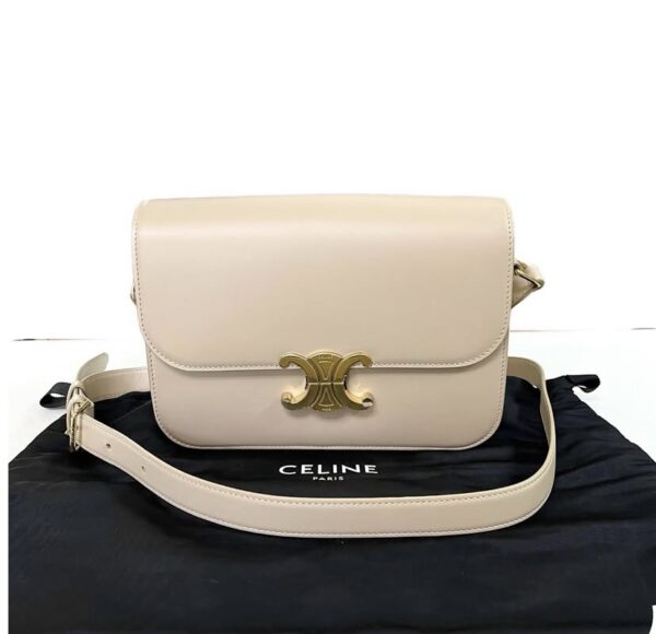CELINE CLASSIC TRIOMPHE BEIGE