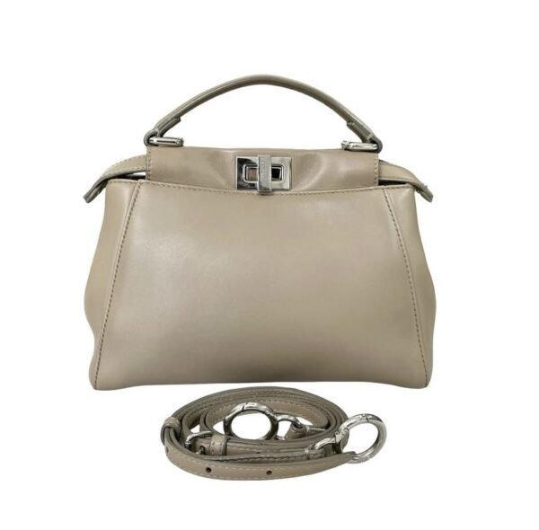 FENDI MINI PEEKABOO NUDE