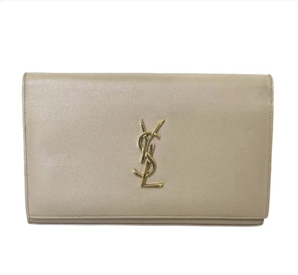 YSL CASSANDRA WOC GHW BEIGE - Image 9