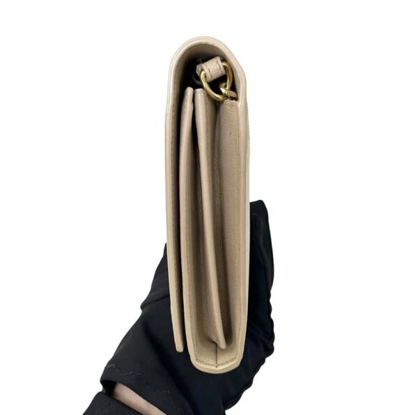YSL CASSANDRA WOC GHW BEIGE - Image 6