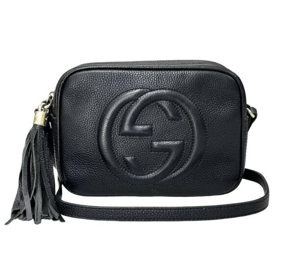 GUCCI SOHO CAMERA BAG BLACK - Image 2
