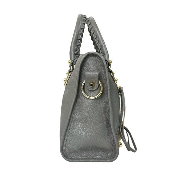 BALENCIAGA SMALL CITY MET EDGE GHW GRAY - Image 6