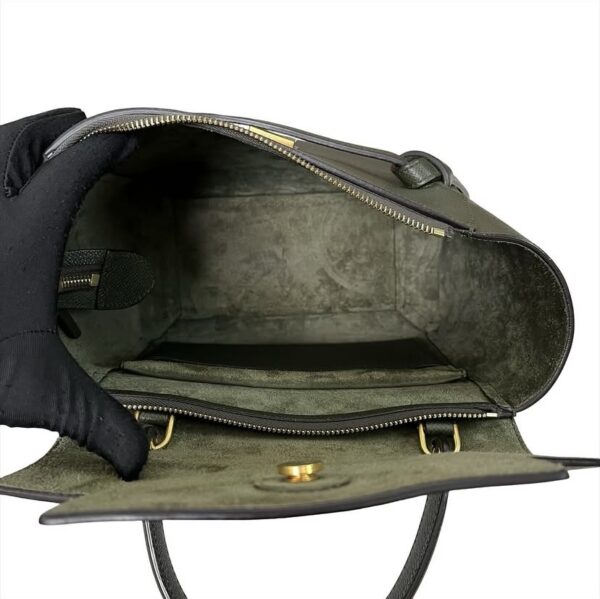 CELINE MICRO BELT BAG ARMY GREEN - Image 3