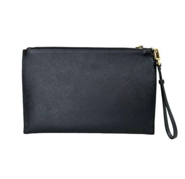 PRADA 2NH05V CLUTCH SAFFIANO METAL BLACK - Image 4