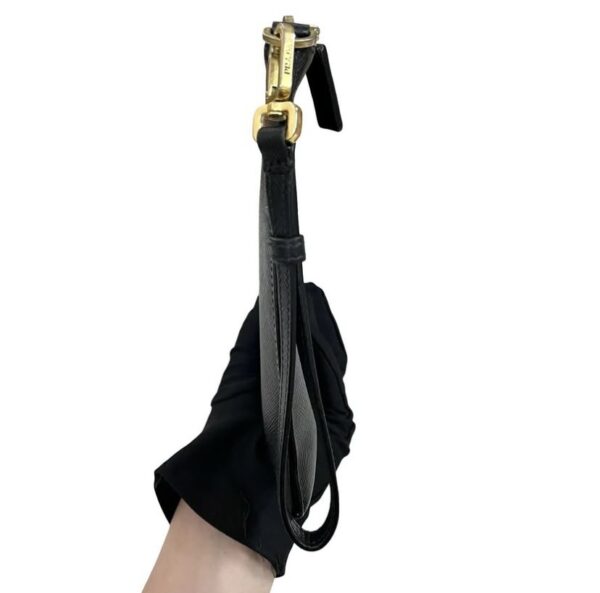 PRADA 2NH05V CLUTCH SAFFIANO METAL BLACK - Image 5