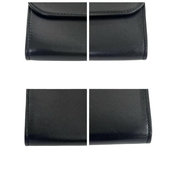 CELINE TRIOMPHE LONG WALLET BLACK - Image 4