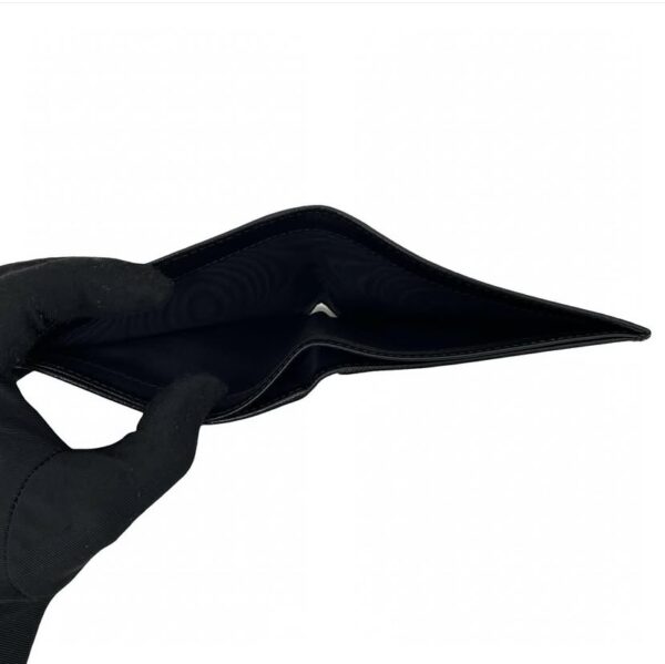 PRADA 2MO513 SAFFIANO TRIANGLE WALLET BLACK - Image 3