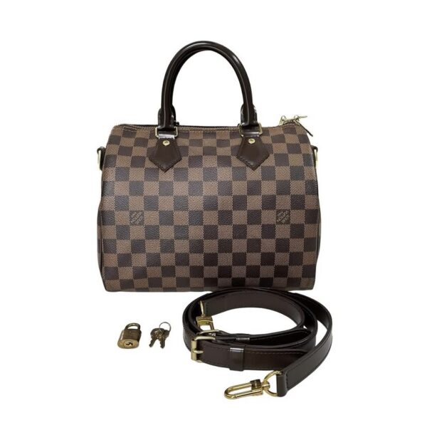 LV DAMIER SPEEDY BANDOU 25