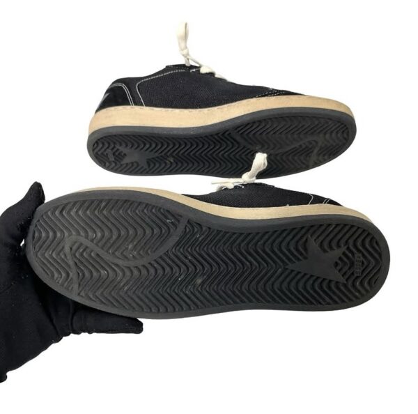 GOLDEN GOOSE BALL STAR D3 SUEDE & MESH LOW TOP SNEAKERS 36 BLACK - Image 2