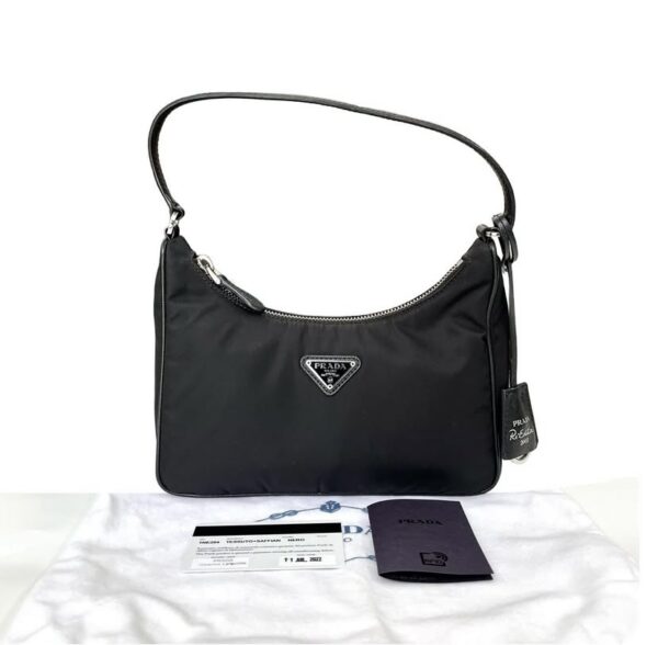 PRADA 1NE204 TESSUTO SAFFIANO SHW BLACK