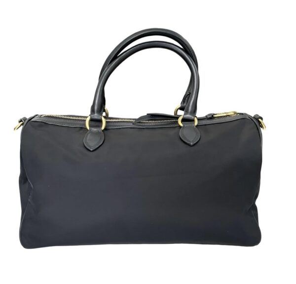 PRADA 1BB676 TESSUTO SOFT CALF BLACK - Image 7