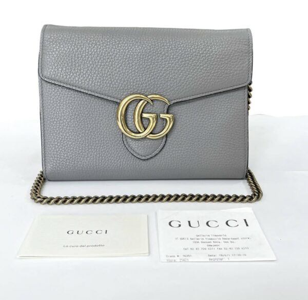 GUCCI MARMONT WOC GRAY