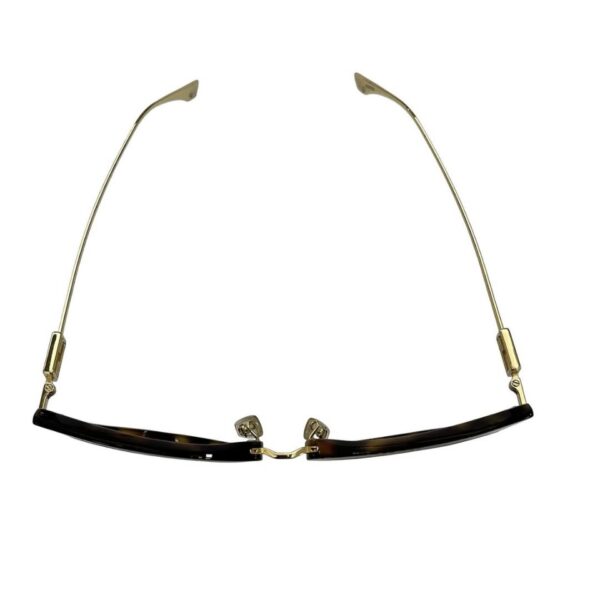 FENDI SUNGLASS BAGUETTE ACETATE HAVANA GOLD - Image 10