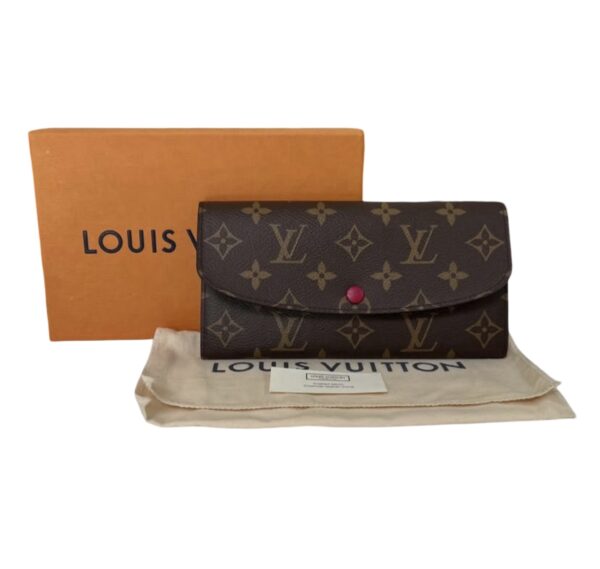 LV MONOGRAM EMILIE WALLET MICROCHIP