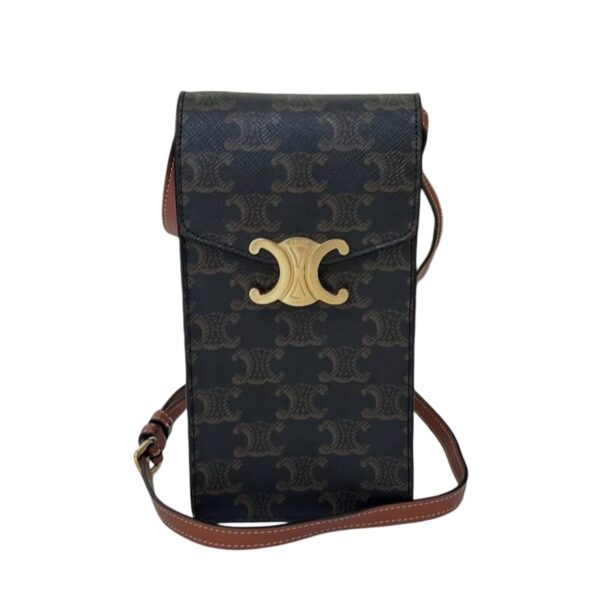 CELINE TRIOMPHE PHONE HOLDER