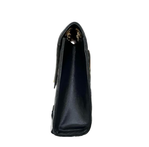 YSL LARGE TRI QUILT ENVELOPE GHW BLACK - Image 7