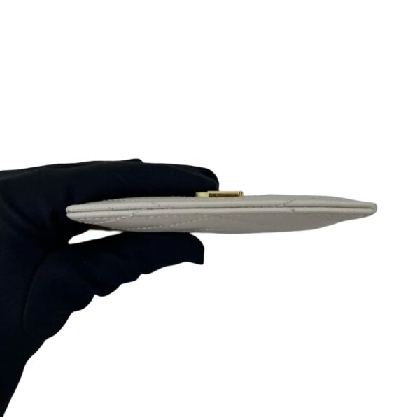 BNEW YSL CARD HOLDER GHW IVORY - Image 4