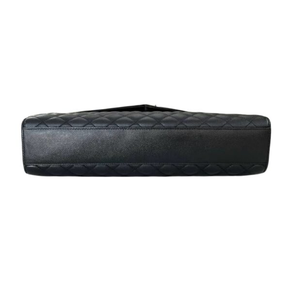 YSL LARGE TRI QUILT ENVELOPE GHW BLACK - Image 4