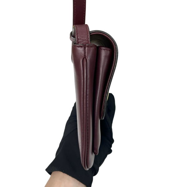GUCCI SMALL ARLI BURGUNDY - Image 5