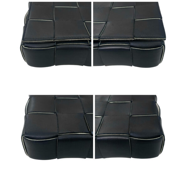BOTTEGA VENETA CASSETTE BLACK WHITE - Image 2