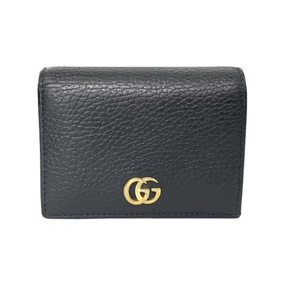GUCCI MARMONT COMPACT WALLET BLACK - Image 11