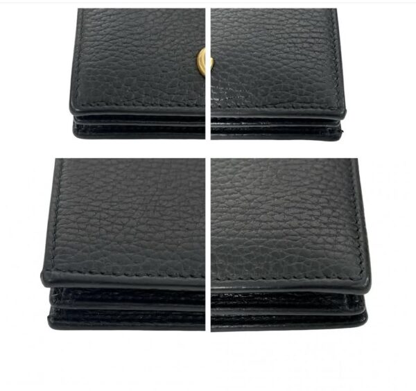 GUCCI MARMONT COMPACT WALLET BLACK - Image 5