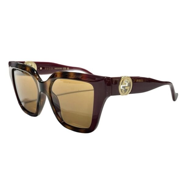 BNEW GUCCI BURGUNDY TORTOISE - Image 7