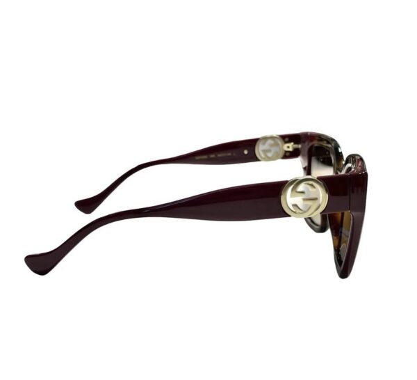 BNEW GUCCI BURGUNDY TORTOISE - Image 3