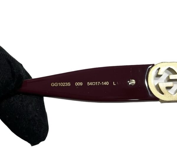 BNEW GUCCI BURGUNDY TORTOISE - Image 2